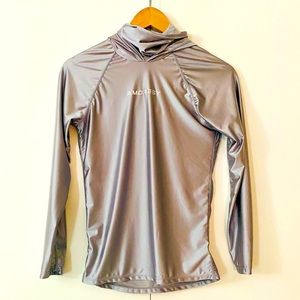 Men Sports Quick-dry Activewear Hoodie Sweatshirt Muscle-Fit XS